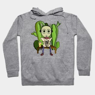 Alien surprised Hoodie